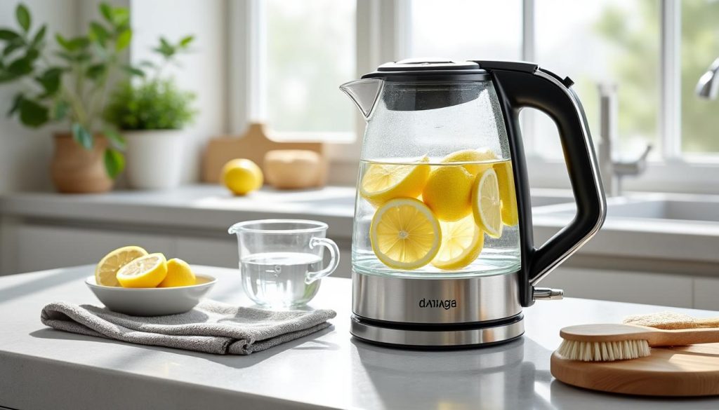 entdecken sie einfache methoden, um ihren wasserkocher effektiv zu entkalken und länger sauber und funktionstüchtig zu halten.
